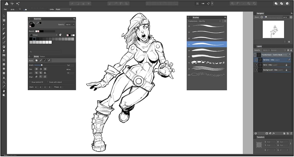 female arms crossed - CLIP STUDIO ASSETS