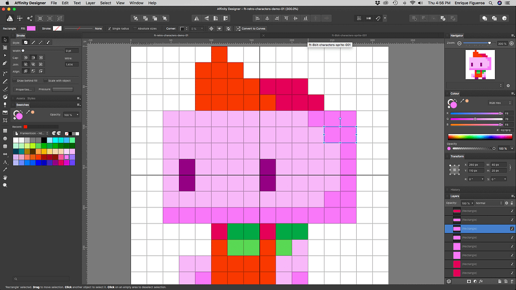 Emulating Retro Graphics in Affinity Designer - Frankentoon Studio