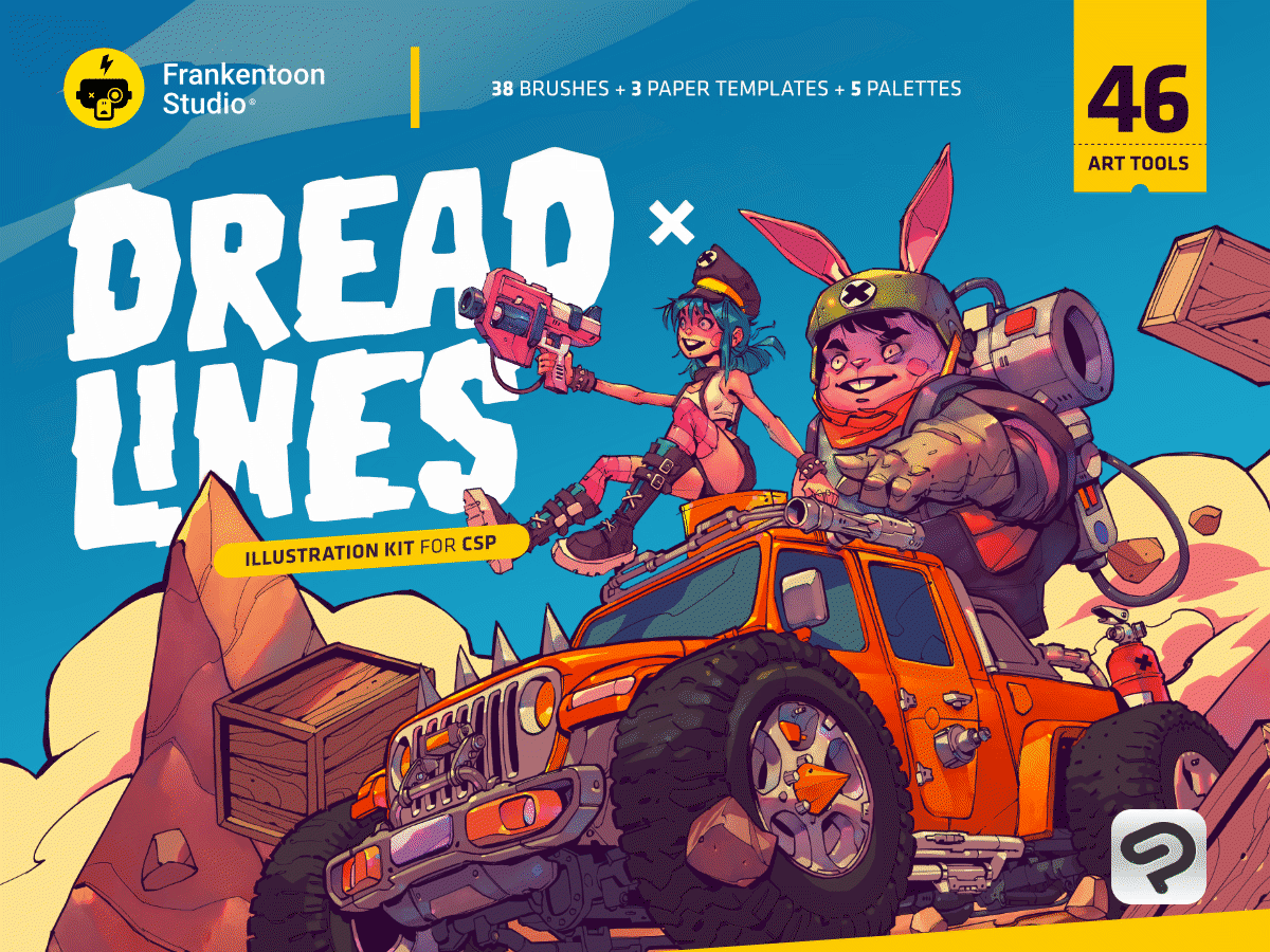 Frankentoon – Dreadlines 1.6 (CSP) 2 ft dreadlines mkt 01