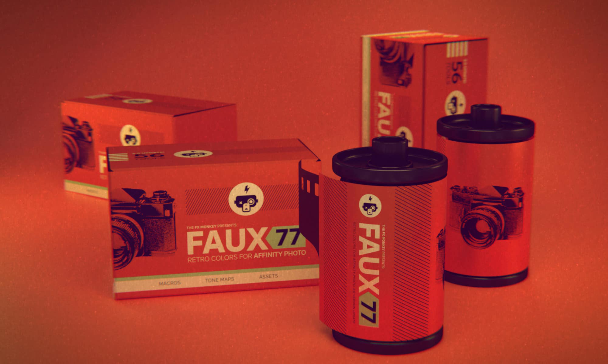 Using the NEW Faux 77 PhotoLab for Affinity Photo - Frankentoon Studio