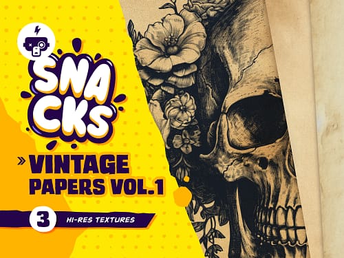 Vintage Papers Vol.1 Texture Pack