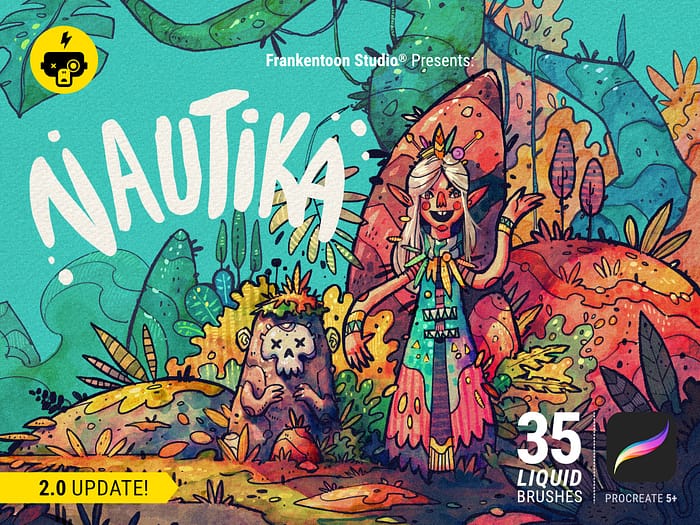 Frankentoon Nautika Brush Pack Procreate