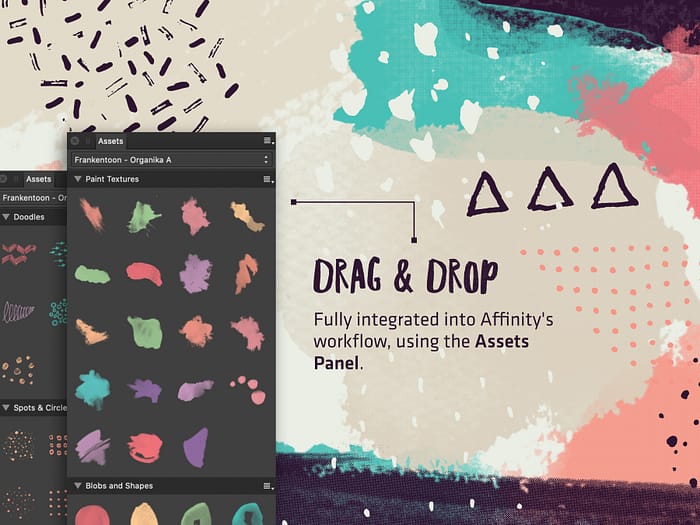 Organika Design Kit for Affinity Designer