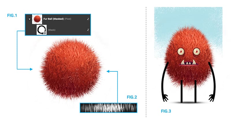 Fur Brushes for Affinity Designer