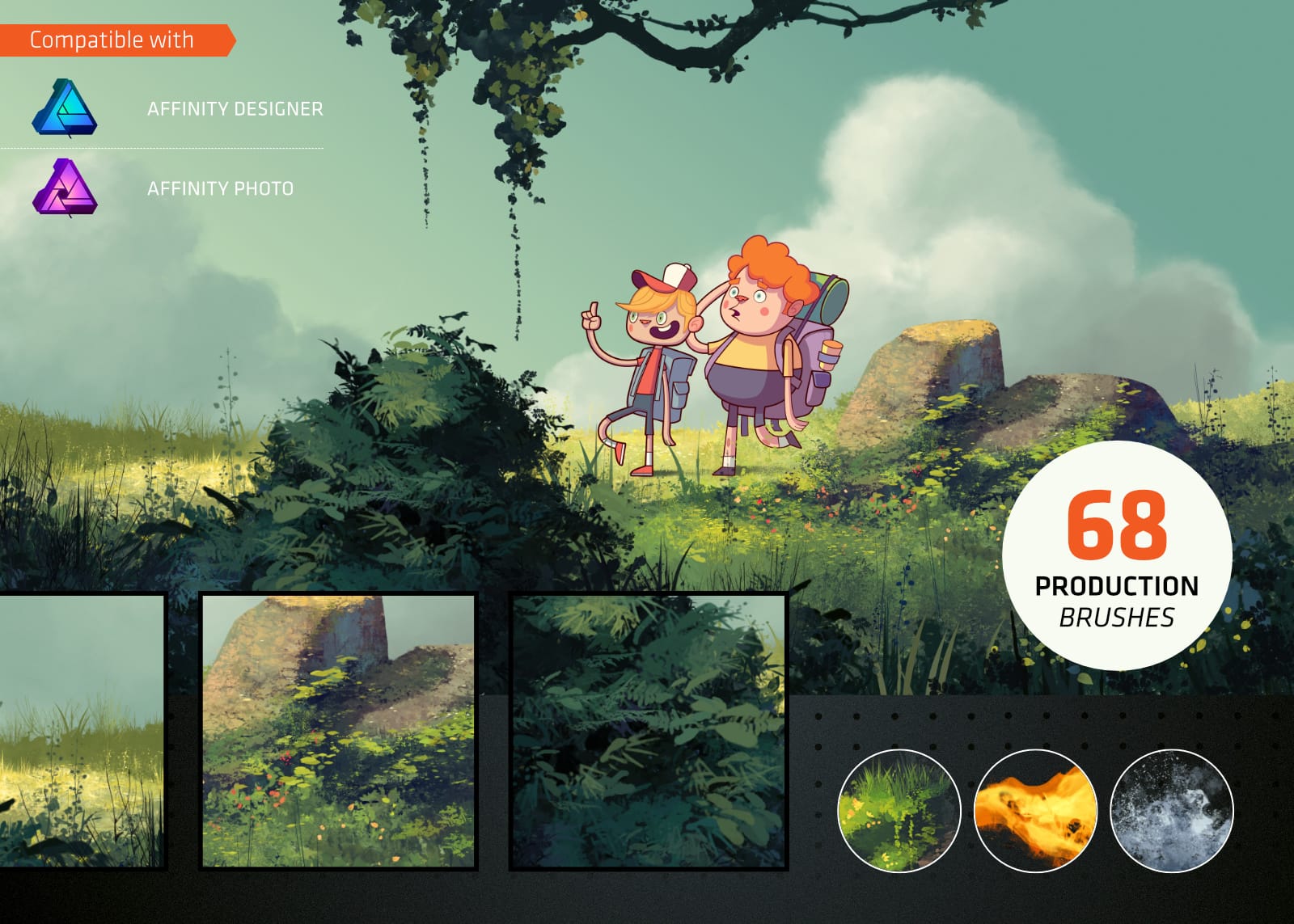 Concept Master Nature for Affinity - Frankentoon Studio