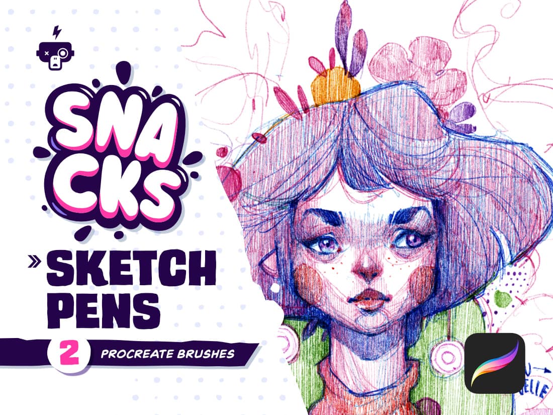 Sketch Pens for Procreate Frankentoon Studio