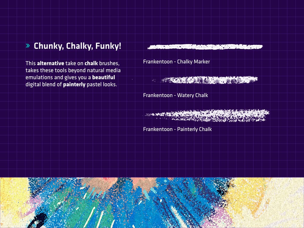 Chunky sale chalk brush